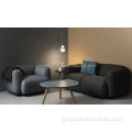 Leisure Creative Cloth Art Lazy Sofa Modern Designer